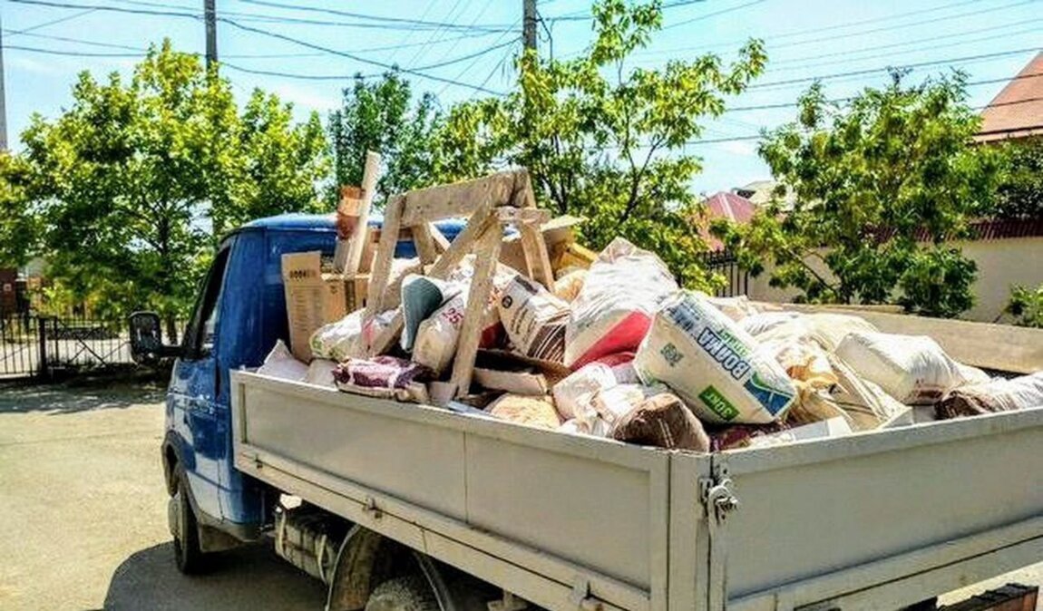 Вывоз мусора Газелью в Пыти-Яхах в октябре