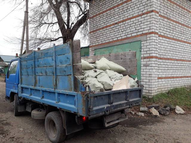 Вывоз мусора грузовым фургоном 3 тонны с утилизацией отходов в Пыти-Яхах в октябре