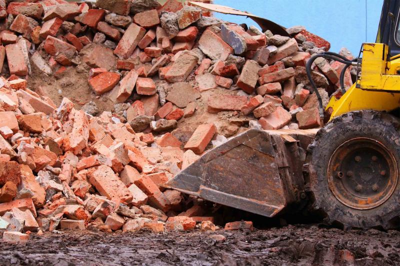 Вывоз кирпичного боя с утилизацией в Пыти-Яхах в октябре